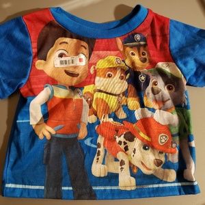 NWT Boys Paw Patrol PJ Top